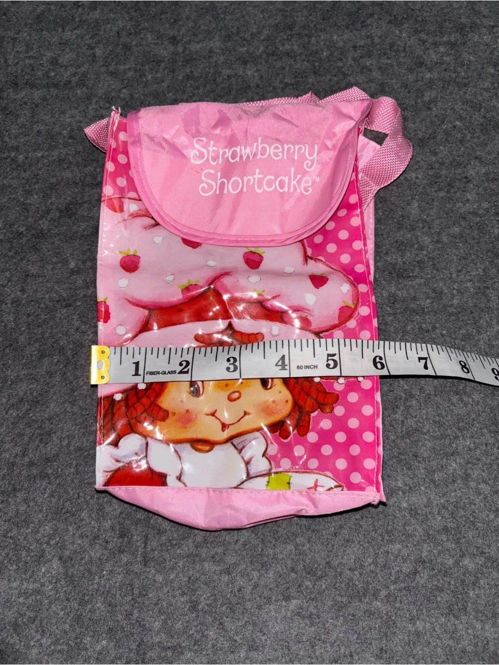 2007 Strawberry Shortcake tote lunch bag
